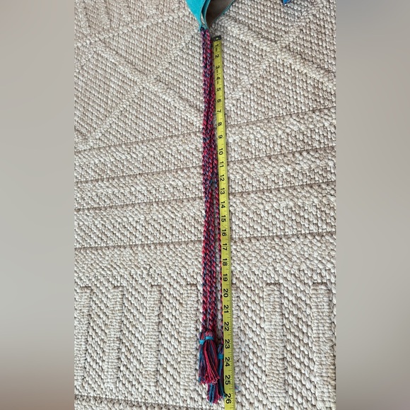 Sam Edelman Circus Lace up Lenora Espadrille Flats turquoise base color size 8 - Picture 8 of 8